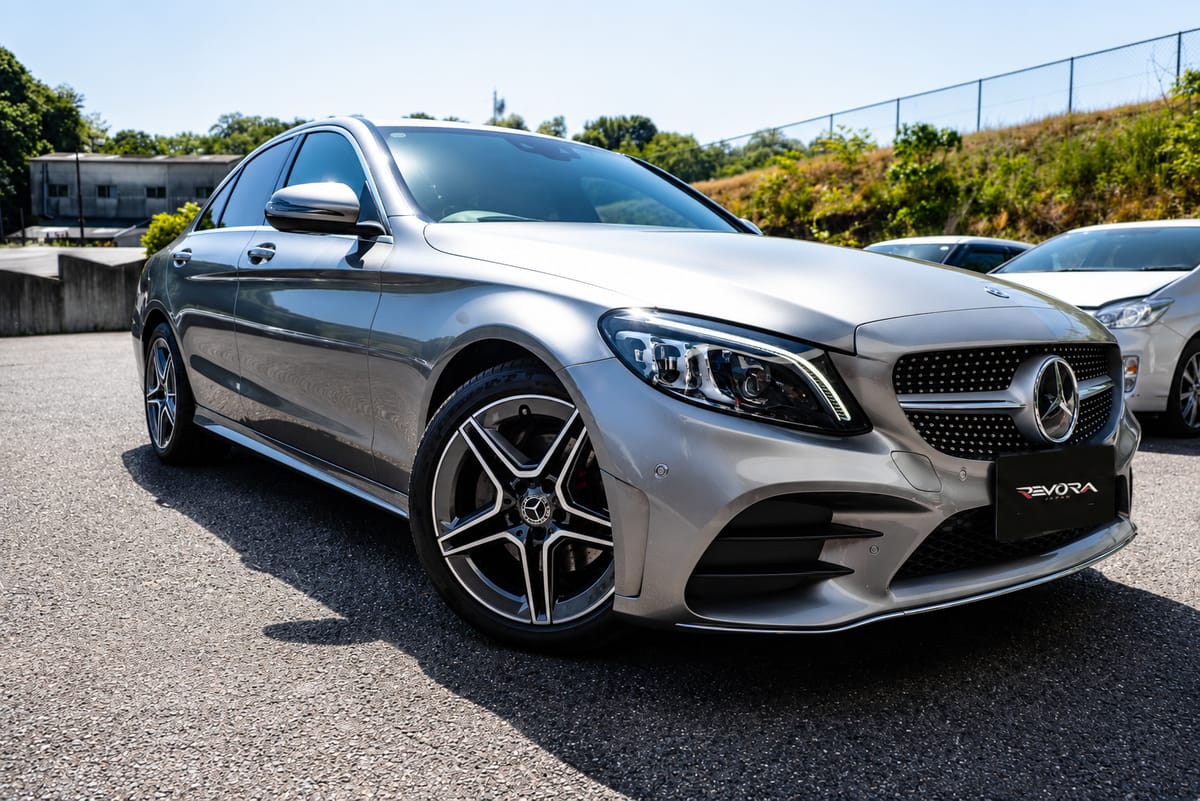 2020 Mercedes-Benz C-Class C220d Low Ed Sports + Pack, front three-quarter view