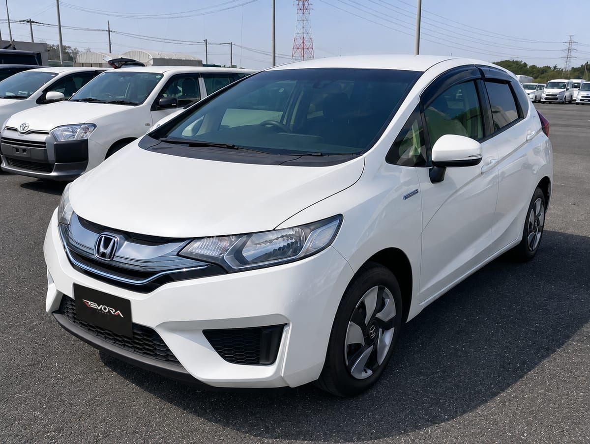 2015 Honda Fit F Package, front three-quarter view