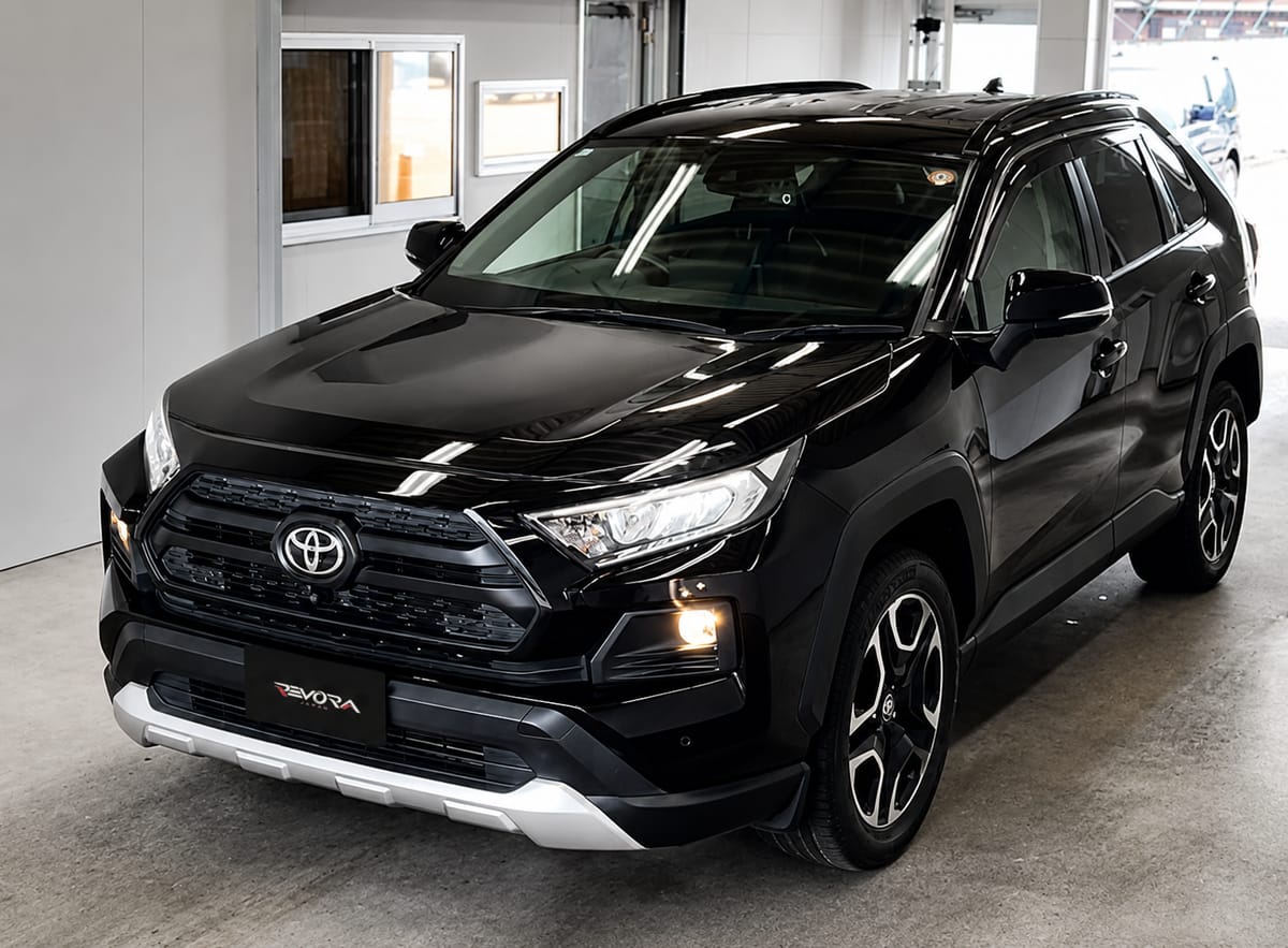2021 Toyota RAV4 4WD Adventure, rear three-quarter view